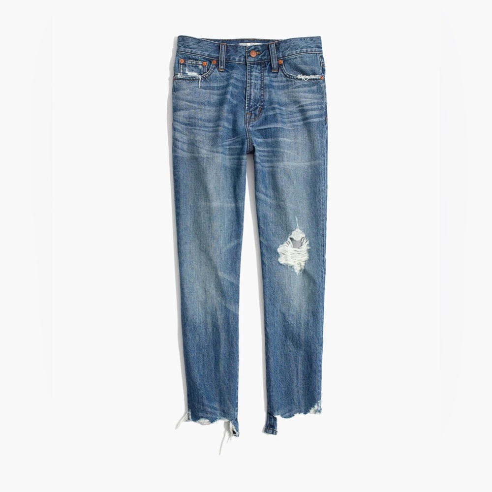 Madewell Perfect Summer Jeans Destructed Edition / 26 / ROBINSON WASH